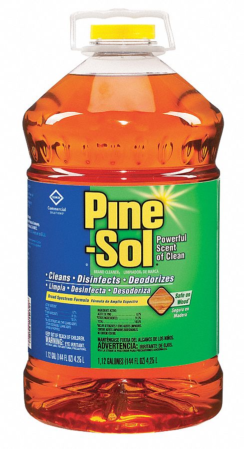 Cleaner Disinfectant, 144 oz, Pine, PK 3