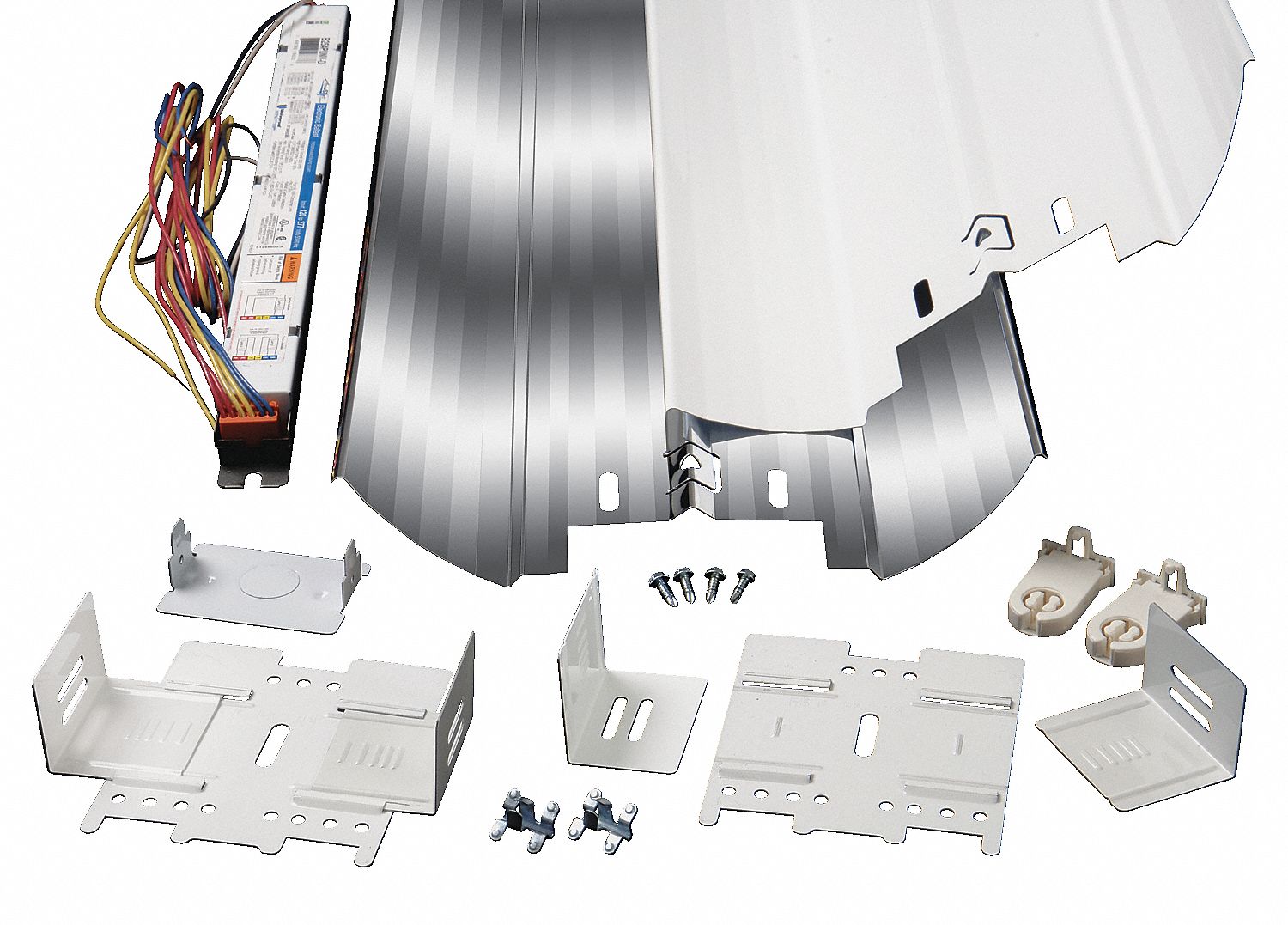 T8 Strip Fixture Retrofit, 1 Lamp, 8Ft, 32W
