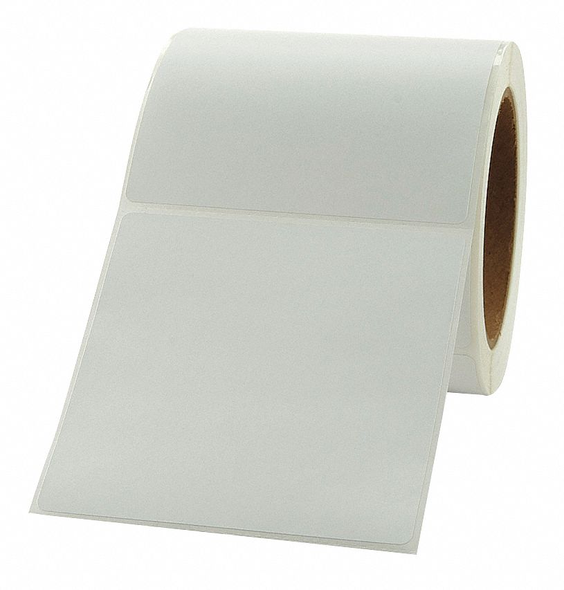 Label, White, Direct Thermal Paper, PK4