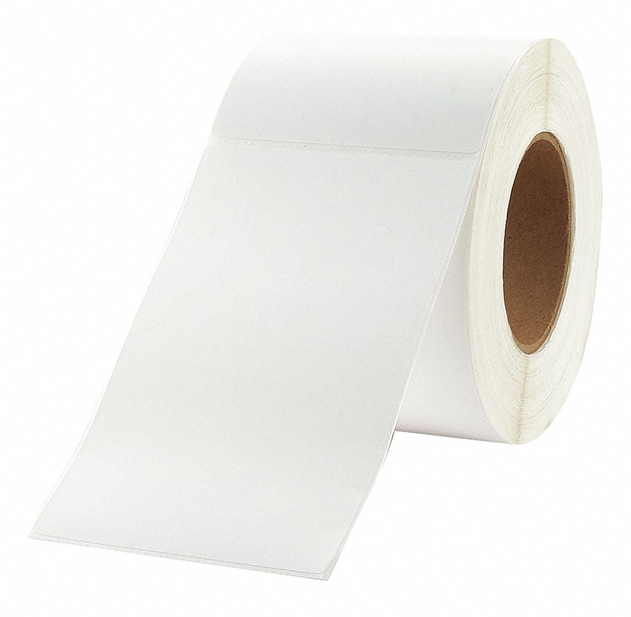 Label, White, Direct Thermal Paper, PK4