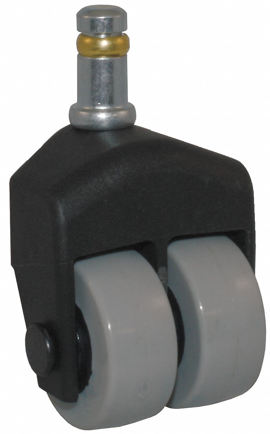 Dual Whl Swvl Cstr, 150 lb, 1-1/2 In, Ureth