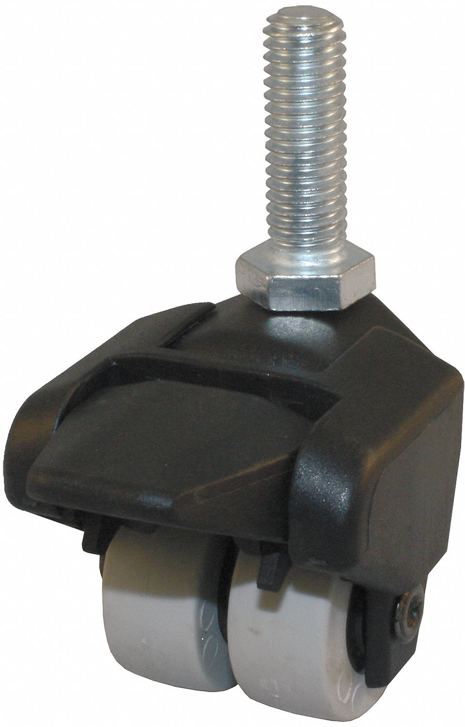 Dual Whl Swvl Cstr, 150 Lb, 1.5 In, Ureth