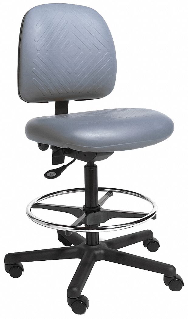 Task Stool, High-Height, Blue