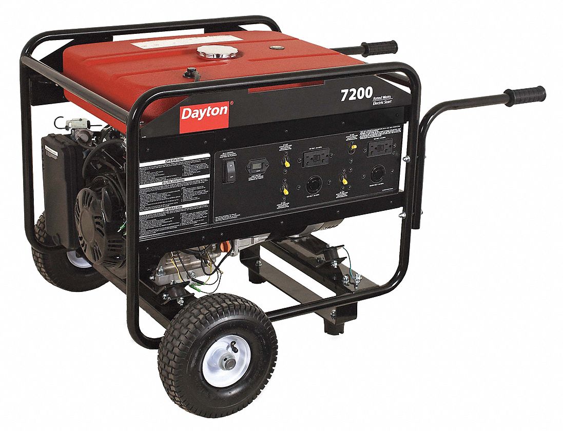 Portable Generator, Rated Watts7200, 420cc