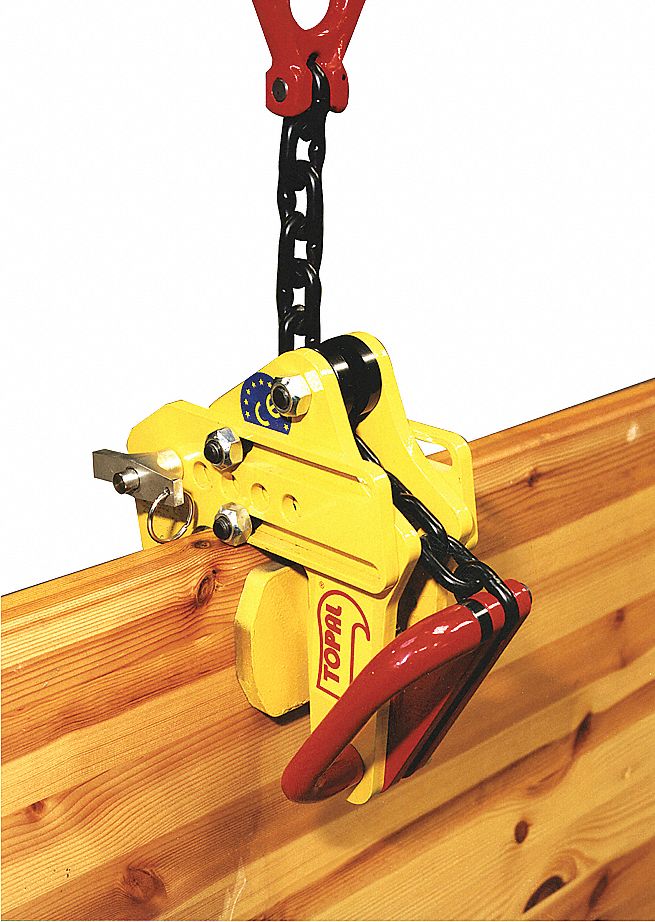 Lifting Clamp, Non-Marring, Cap 3300 lb.
