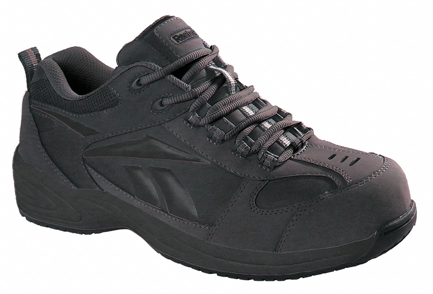 Athletic Shoes, Safety Toe, Blk, 10, PR