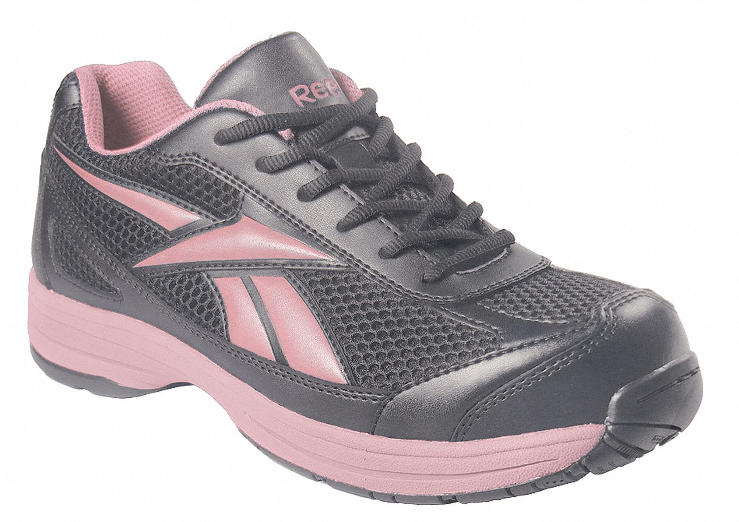 Athletic Shoes, Steel Toe, Woms, 6, PR