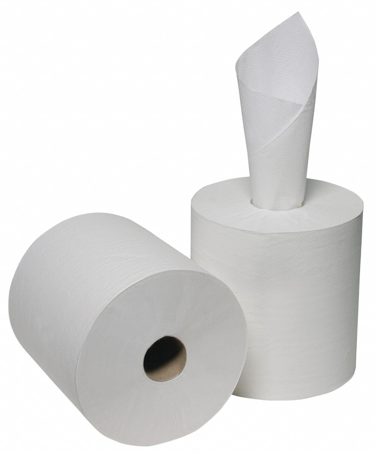 Centerpull Towel, 2-Ply, 600 Ft, White, Pk 6