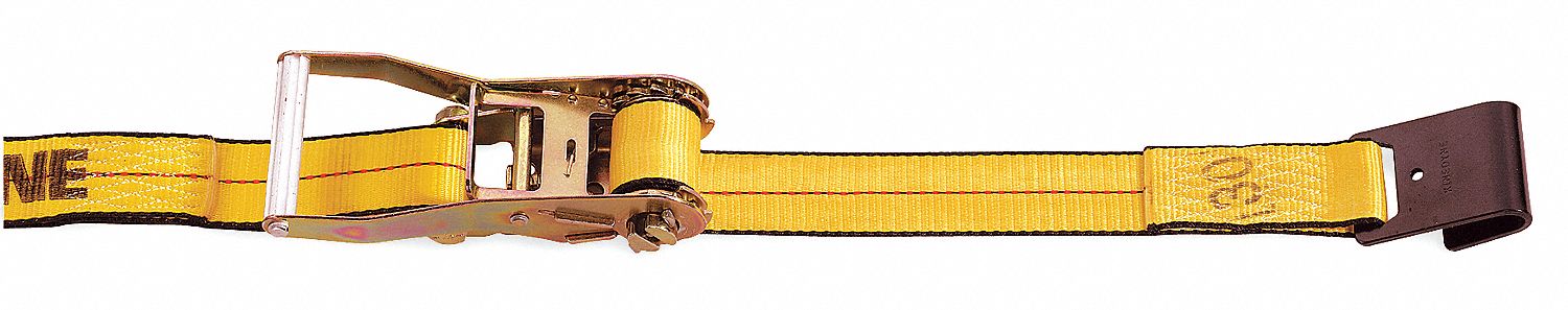 Tie-Down Strap, Ratchet, 30ft x 2In, 3335lb