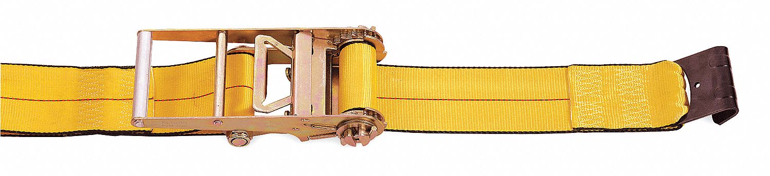 Tie-Down Strap, Ratchet, 30ft x 4In, 5400lb