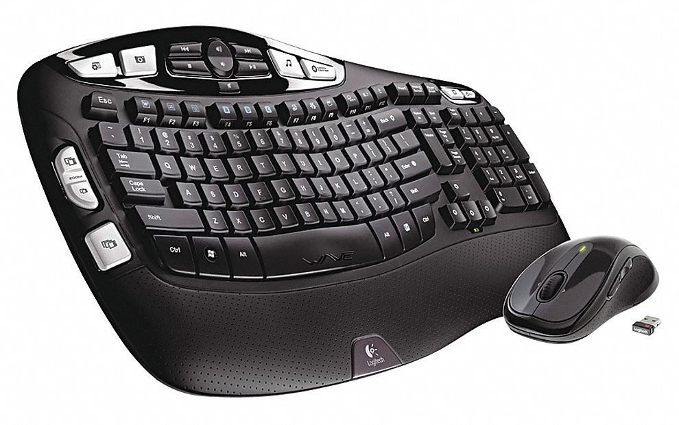 Keyboard, Black, Wireless