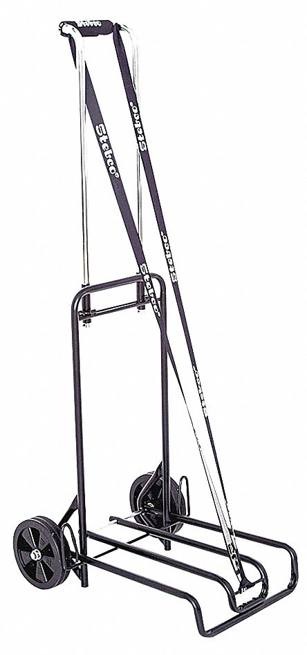 Luggage Cart, Black/Chrome