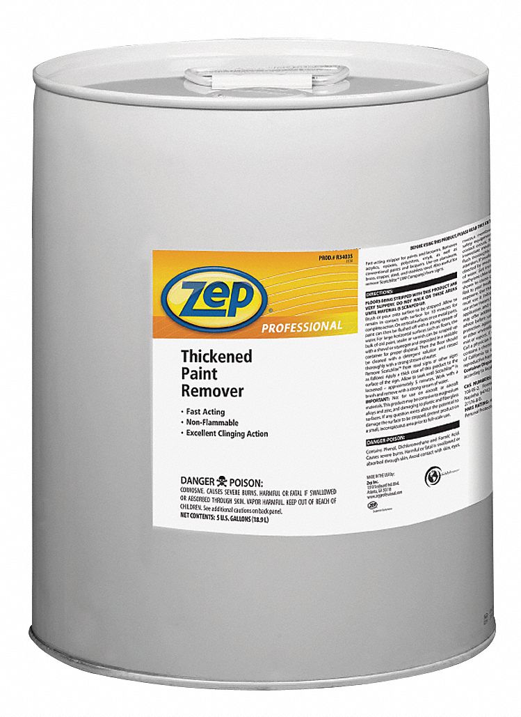 Thickened Paint Remover, 5 Gal.