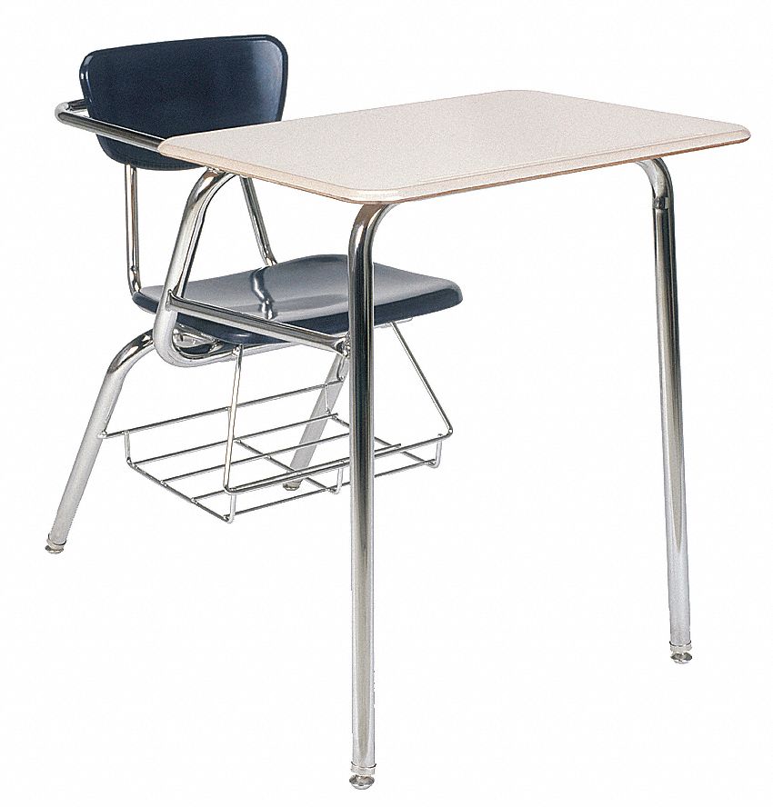 Combo Desk, Navy, Sandstone