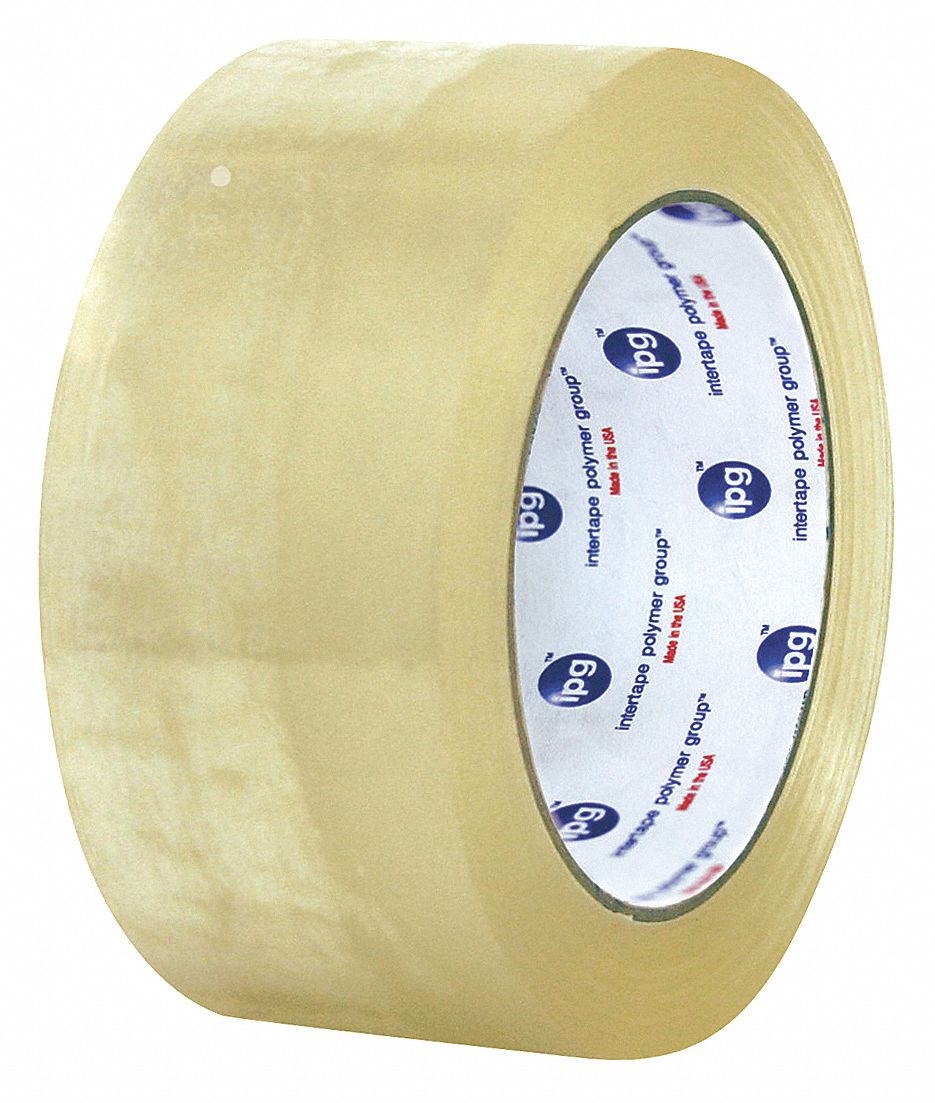 Carton Tape, Clear, 3 In. x 55 Yd., PK24