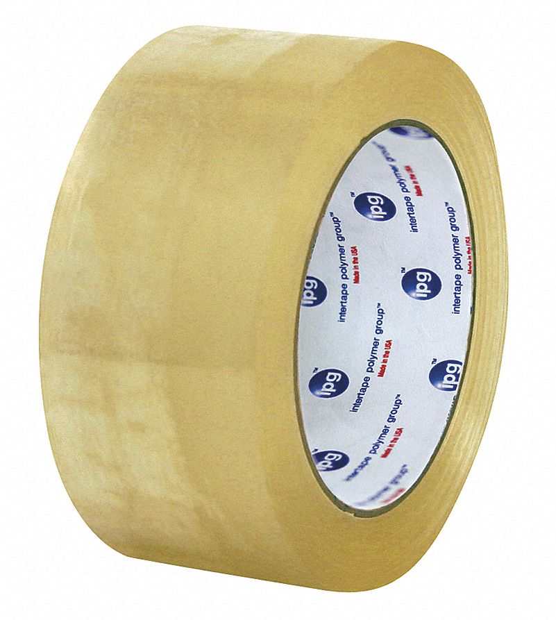 Carton Tape, Clear, 2 In. x 60 Yd., PK36