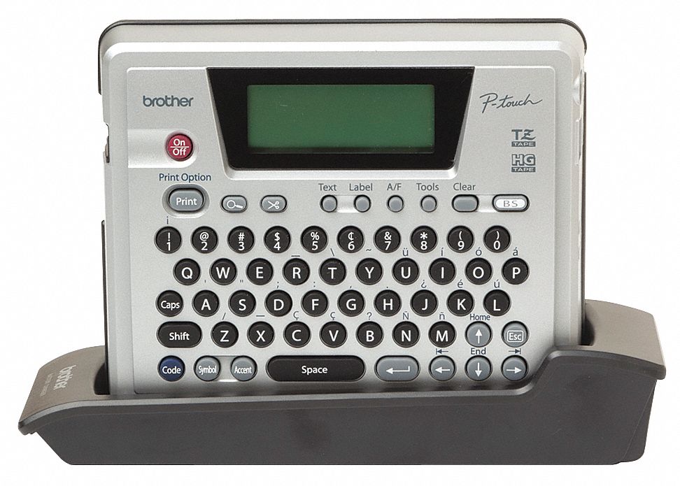 Label Printer Kit, Gray/Black, Plastic