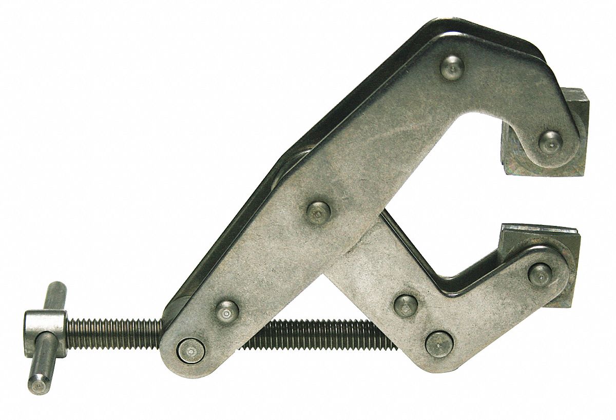 T-Clamp, 2 In, 1-1/4 Throat, 700 lb, SS