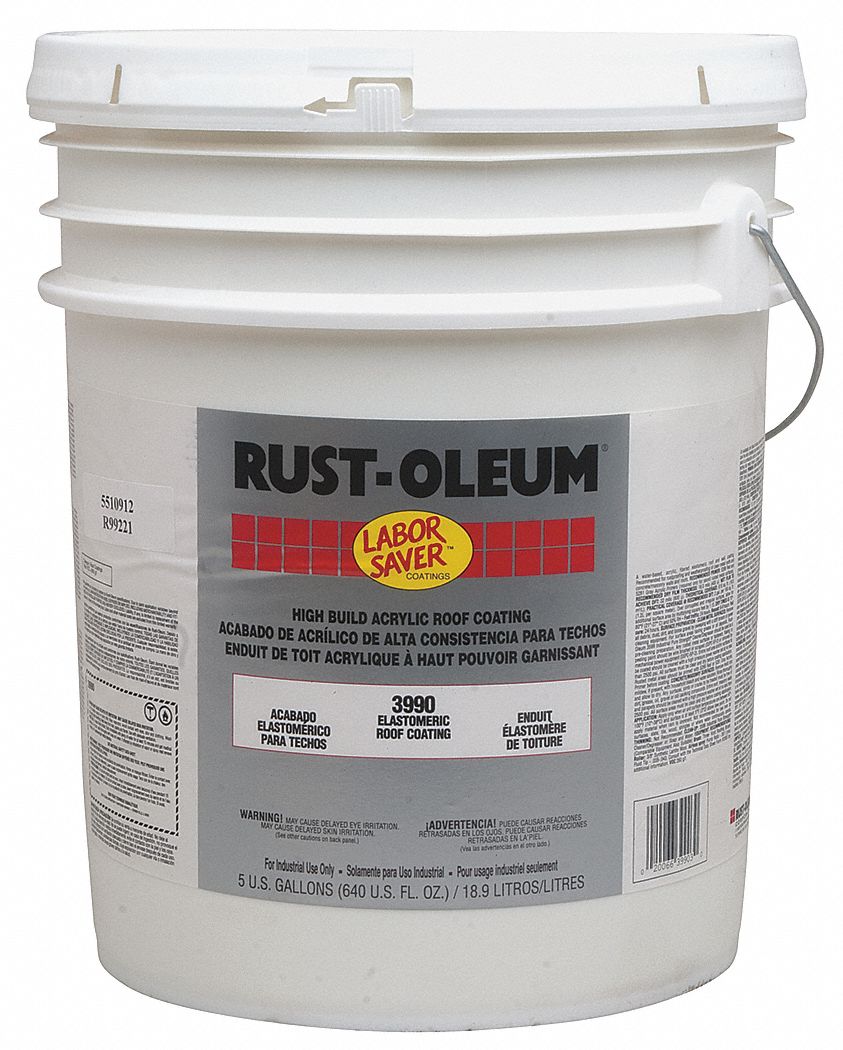 Elastomeric Acrylic, Moss Green, 5 gal.