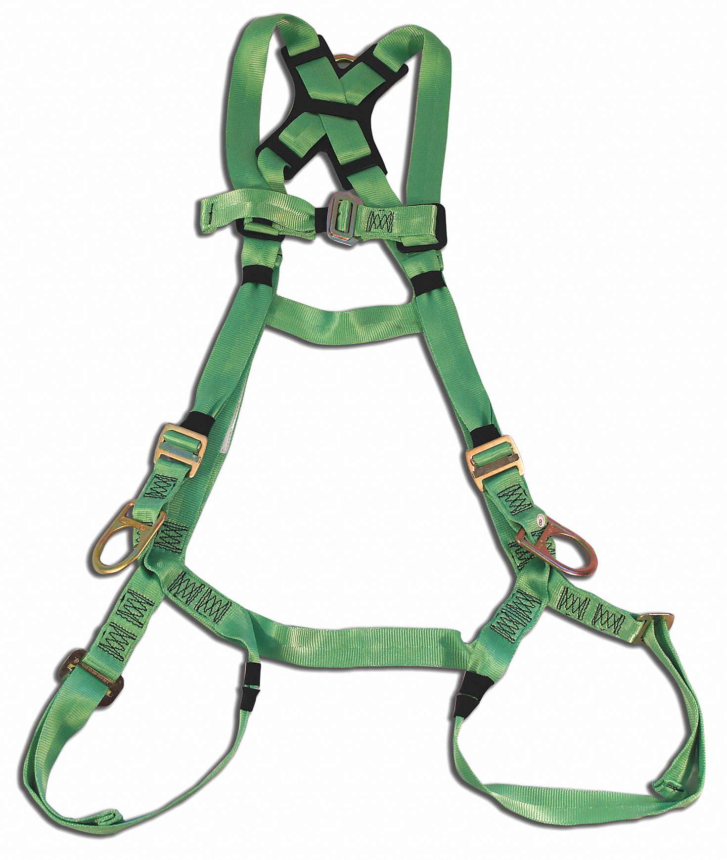 Full Body Harness, 2XL, 400 lb., Green