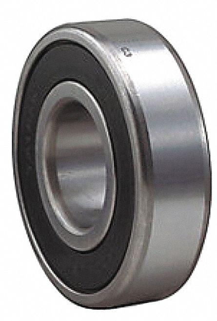 Radial Ball Bearing, Sealed, Dia. 17mm