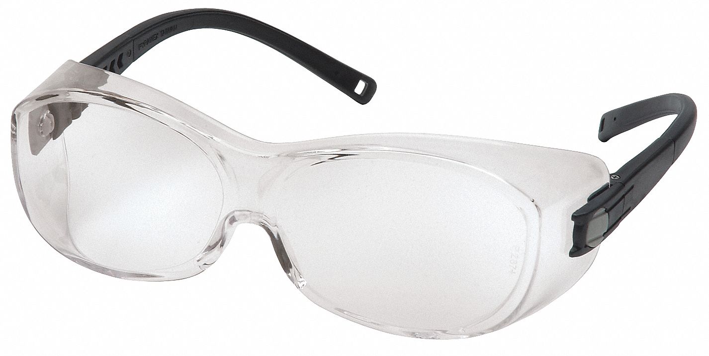Safety Glasses, Clear, Uncoated