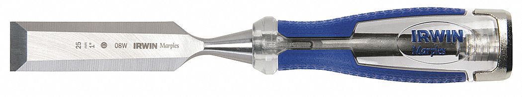 High Impact Chisel, 1 In Tip, 3-1/8 In L
