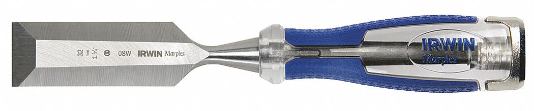 High Impact Chisel, 1-1/4 In Tip, 3 In L