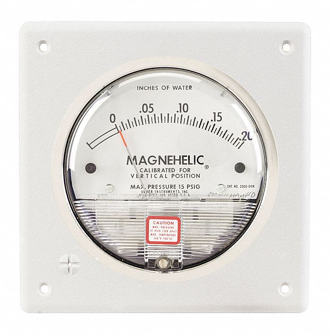 Flush Mount Kit for Magnehelic Gage