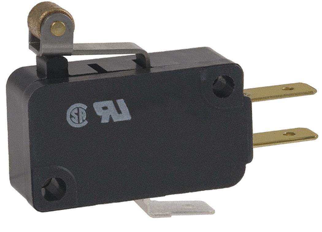 Prmium Mini Swch, 3A, SPDT, Shrt Rollr Levr