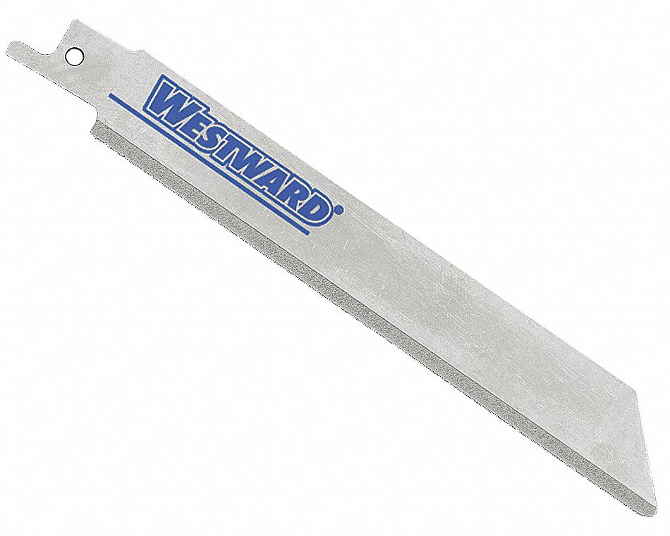 Recip Saw Blades, 6 x 1 In, PK 5