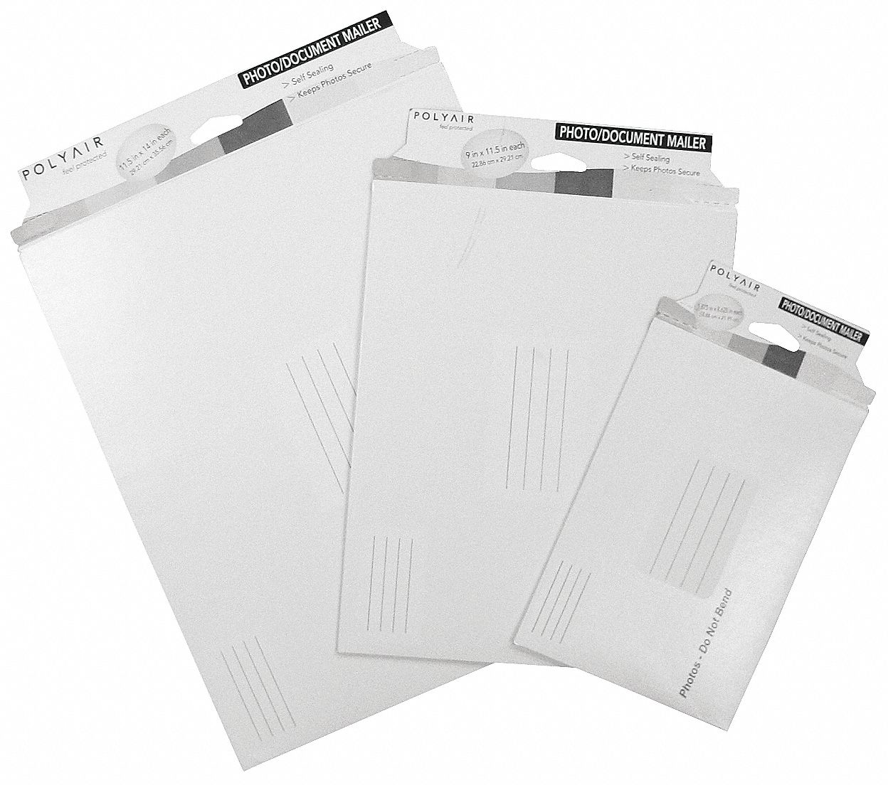 Printed Flat Mailer, 14 x 10.5 In, Pk 150
