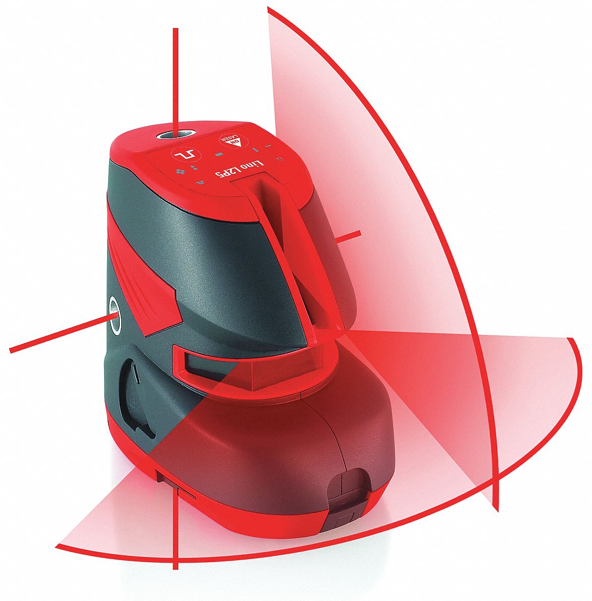 Cross Line/Point Laser, Self-Level, 50 ft