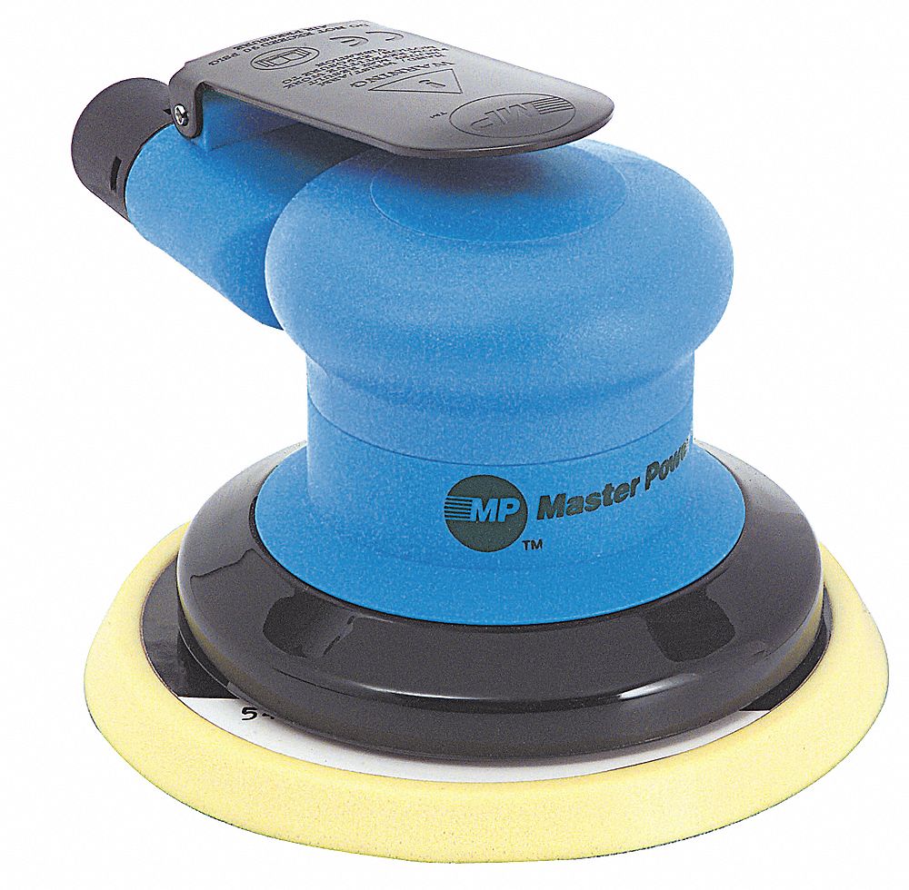 Air Random Orbital Sander, 0.24HP, 5 In.