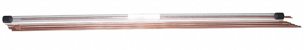 Tig Welding Electrode, ER80 SD-2, 3/32, 1lb