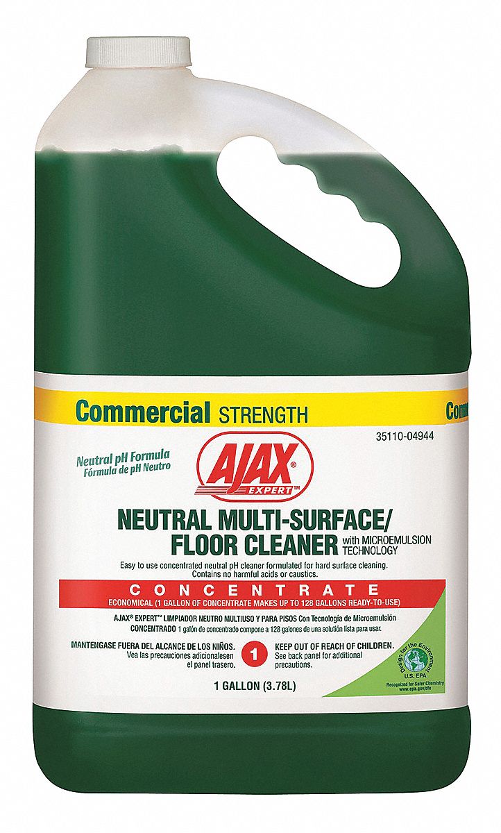 Neutral Floor Cleaner, 1 gal., Fresh, PK4