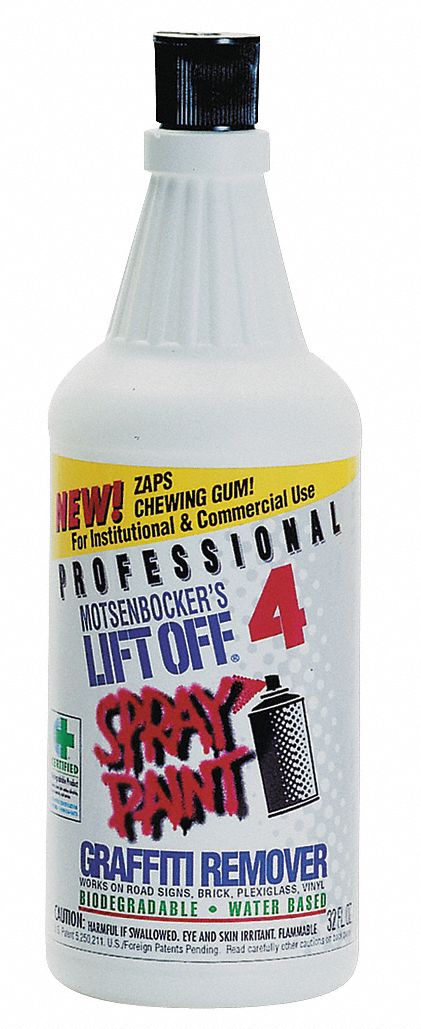 Spray Paint/Graffiti Remover, 32 oz., PK 6