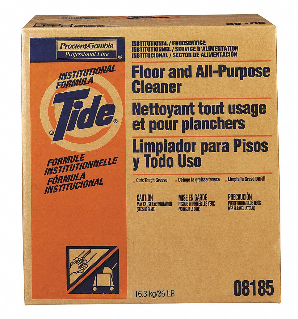 Floor Cleaner, 36 lb., Bland, White