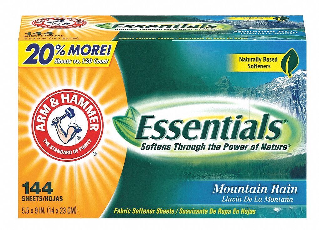 Dryer Sheets, Mountain Rain, Pk 6