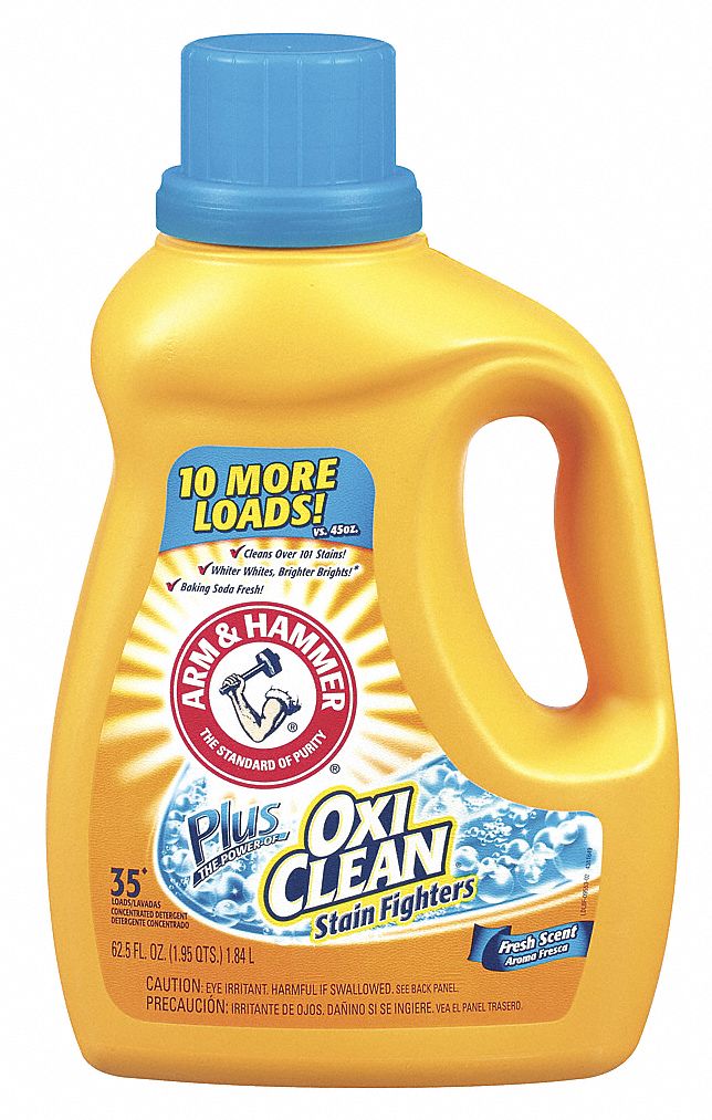 Liquid Laundry Detergent, 61.25 oz., PK 6