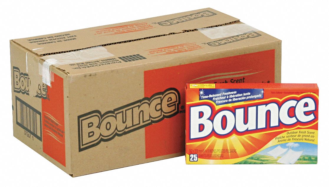 Dryer Sheets, Outdoor Fresh, PK 15