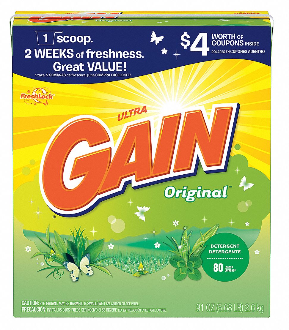 Powder Laundry Detergent, 20 oz., PK 3