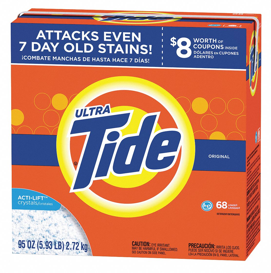 Powder Laundry Detergent, 95 oz., PK 3
