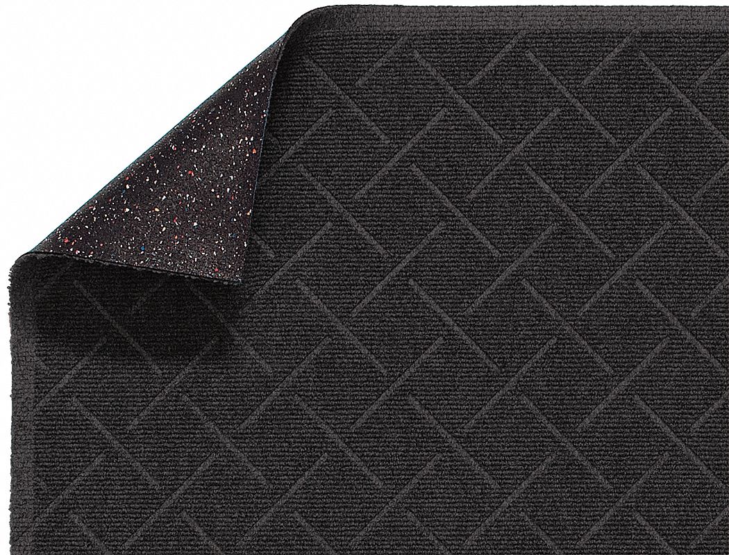 Entry Mat, Antistatic, PET Poly, Blk, 3x4ft
