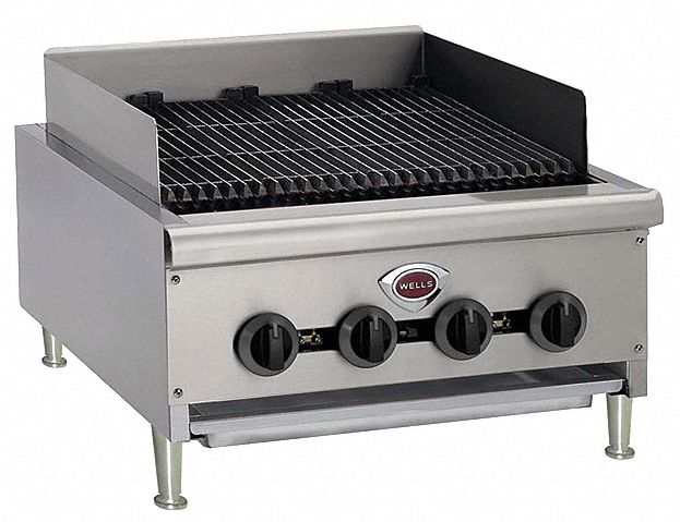 Radiant CharBroiler, 8 Burner, 160000 BTU