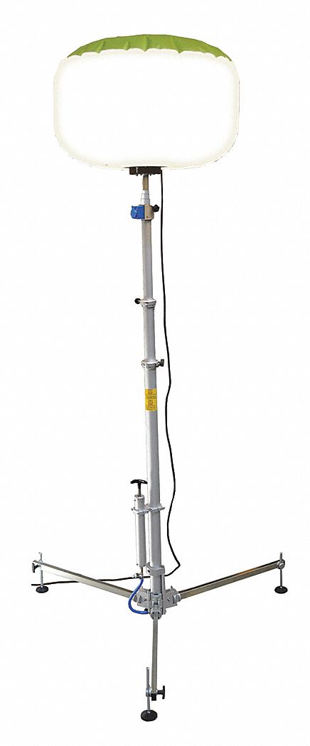 Balloon Light Tower, 120V, 2000W