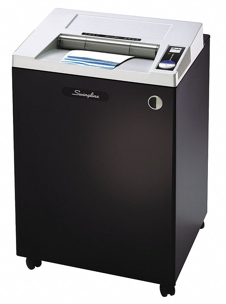 Paper Shredder, Micro-Cut, 44 gal., Gray