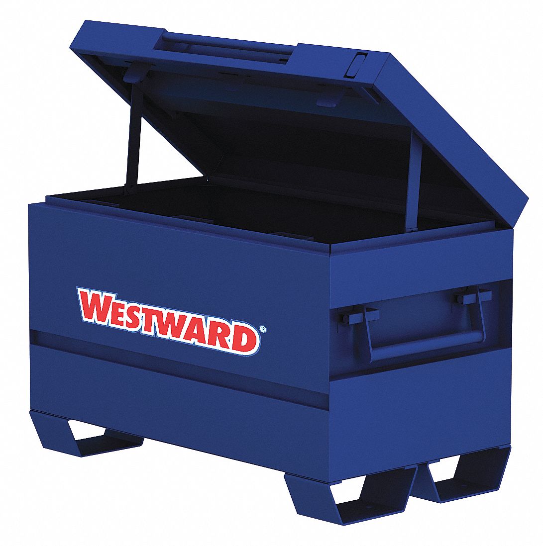Jobsite Chest, 42 x 20 x 23-3/4 In, Blue
