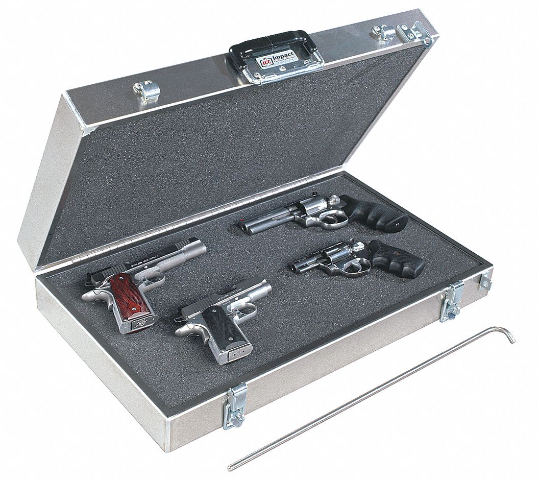 Gun Case, Multiple Hand, 24 x 14 x 4-1/2