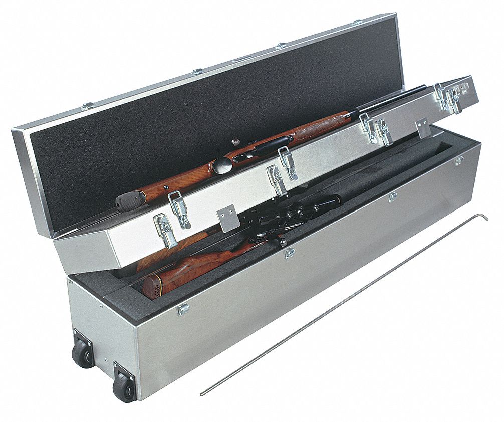 Gun Case, Three Large Scope Rifles